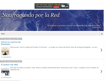 Tablet Screenshot of naufragandoporlared.com